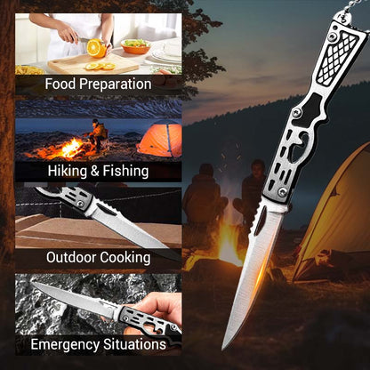 🔥🔥Hot selling 🔥Mini Unique Stainless Steel Folding Knife