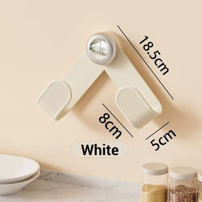 Adjustable Wall-Mounted Pot Lid Holder Set