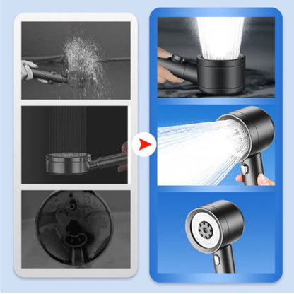 🔥HOT SALE🔥High-Pressure Shower Head with 4 Spray Modes & Built-In Filter