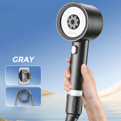 🔥HOT SALE🔥High-Pressure Shower Head with 4 Spray Modes & Built-In Filter