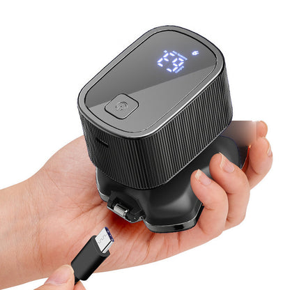 Multifunctional Waterproof Rechargeable Electric Head Shaver