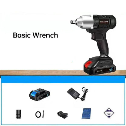 💎 50% OFF! 💎 Brushless German Motor Electric Wrench – 480Nm Super Torque, 3-in-1 Smart Tool for Home & Auto Repairs 🔧⚡