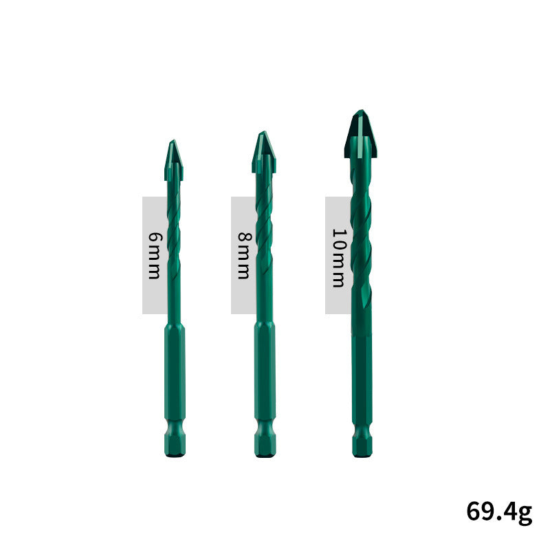 Multi-purpose Superhard Crooked Head Drill