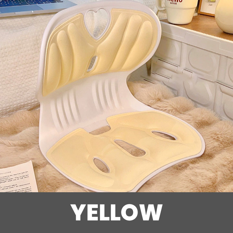 💯Ergonomic back and lumbar support cushion in memory foam for chair