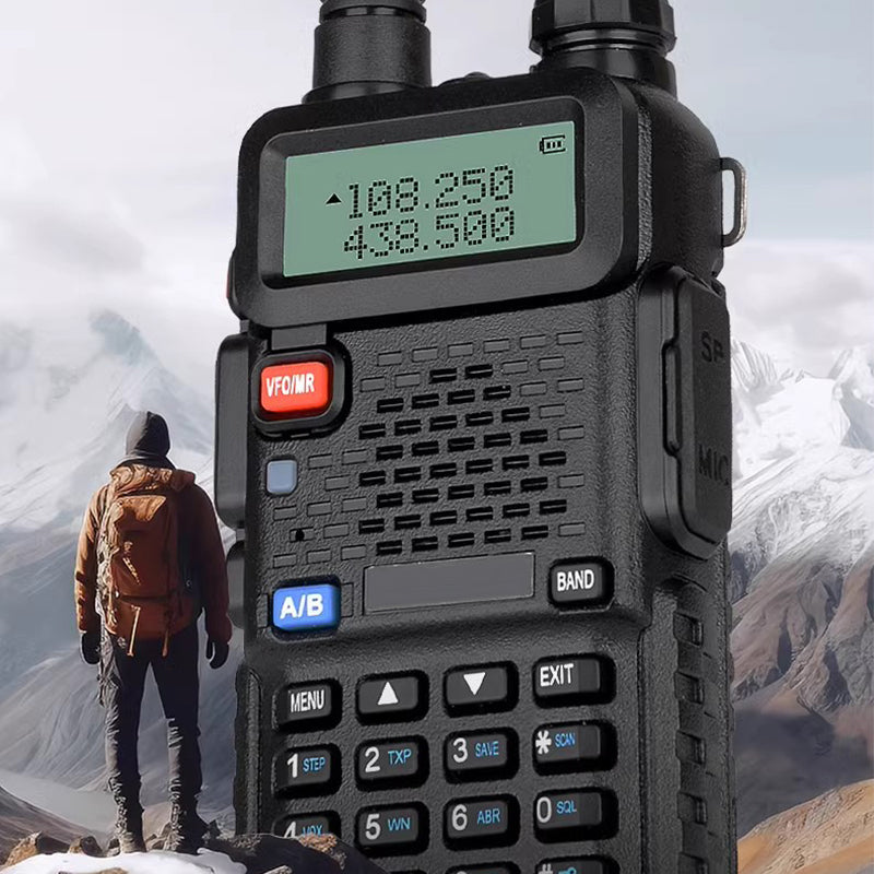 🔥Hot Sale 55% Off🔥📡 UV-5R Ham Radio Long Range UV5R Two Way Radio Dual Band Walkie