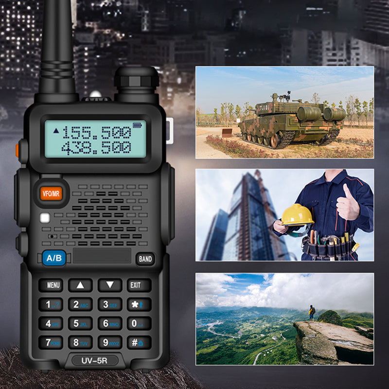 🔥Hot Sale 55% Off🔥📡 UV-5R Ham Radio Long Range UV5R Two Way Radio Dual Band Walkie