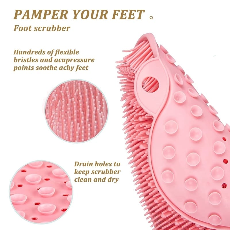 💧Summer New Arrival☀️Shower Foot And Back Scrubber Massage Pad