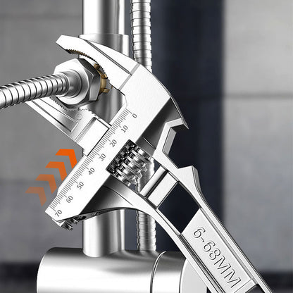 ⏳Limited time 50% discount💥Reversible sink wrench with 6-68mm jaw opening