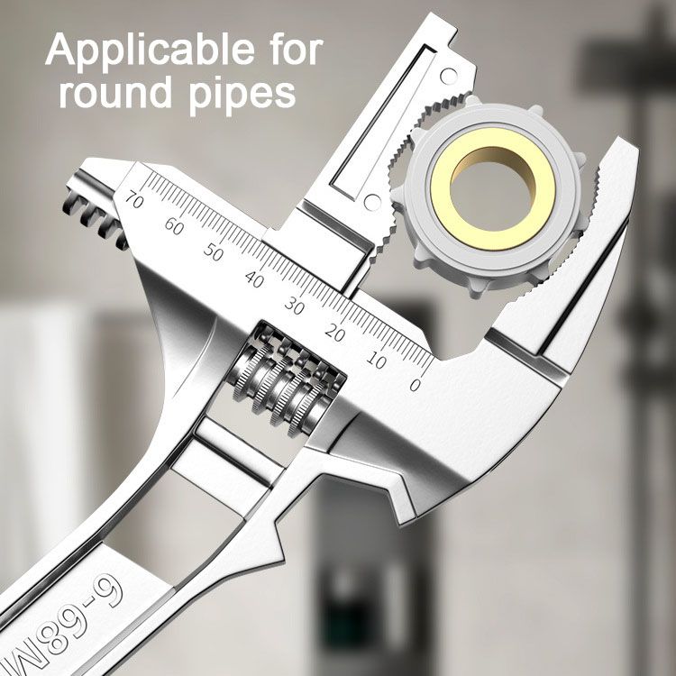 ⏳Limited time 50% discount💥Reversible sink wrench with 6-68mm jaw opening