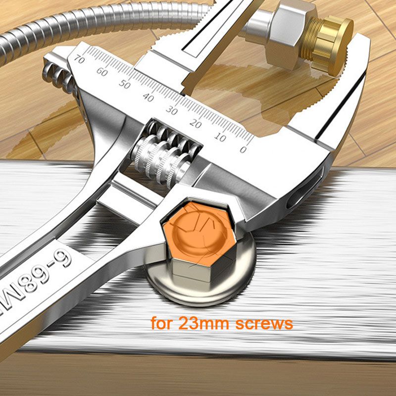 ⏳Limited time 50% discount💥Reversible sink wrench with 6-68mm jaw opening