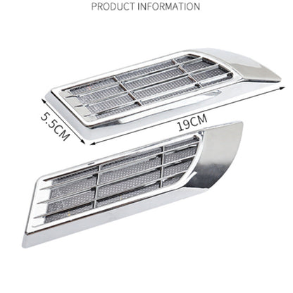 Solar-Powered Car Decorative Vent Flashing Light