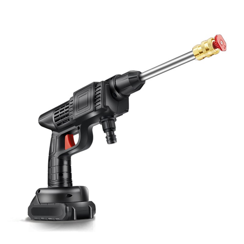 LIMITED-TIME 50% OFF! ✨Cordless Car Wash Spray Gun | Portable 22bar Pressure Washer with 2 Nozzles & Self-Priming for Garden & Outdoor Cleaning