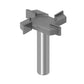 🔥4-Flute T-shaped Grooving Milling Cutter