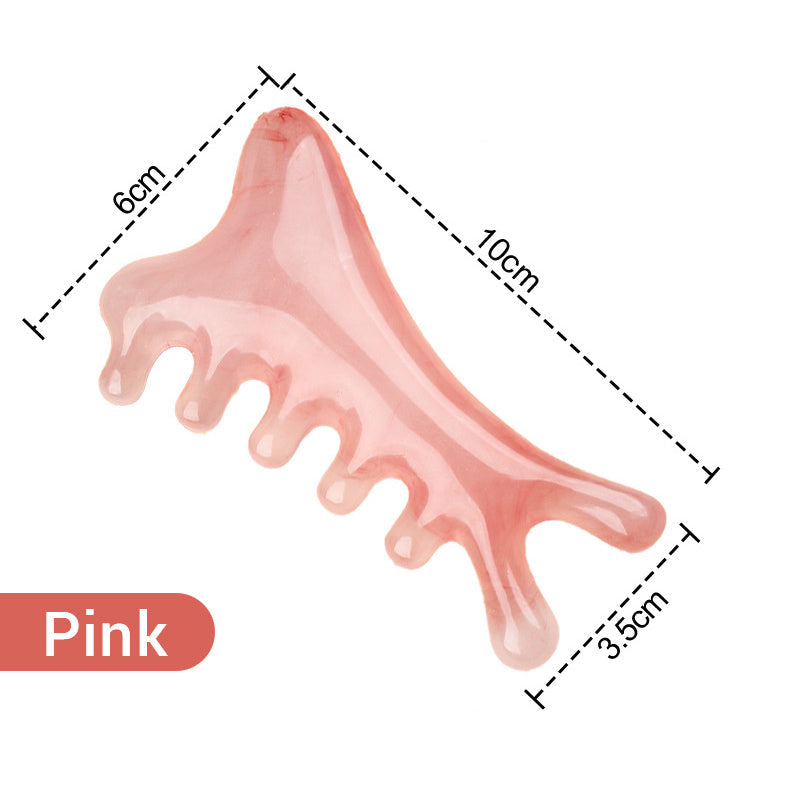 Only Today 50% Off🙋‍♀️Multifunction Scalp Massage Comb Gua Sha Tool