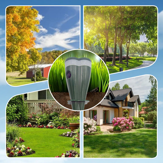 🌸 Solar Powered Waterproof Screw Mole Repellent🔩🚫