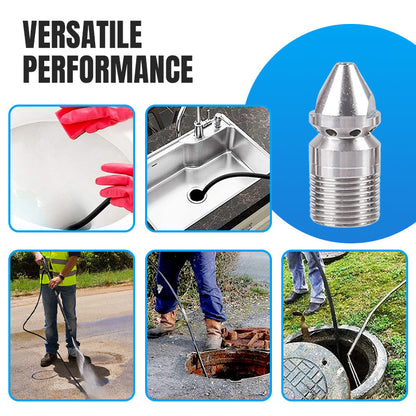 🔥2026 new hot sale🔥 Rotary High-Pressure Sewer Jetting Nozzle