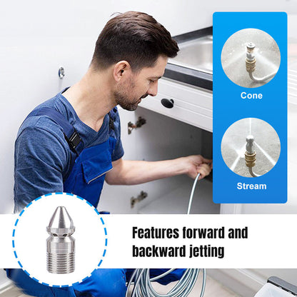🔥2026 new hot sale🔥 Rotary High-Pressure Sewer Jetting Nozzle