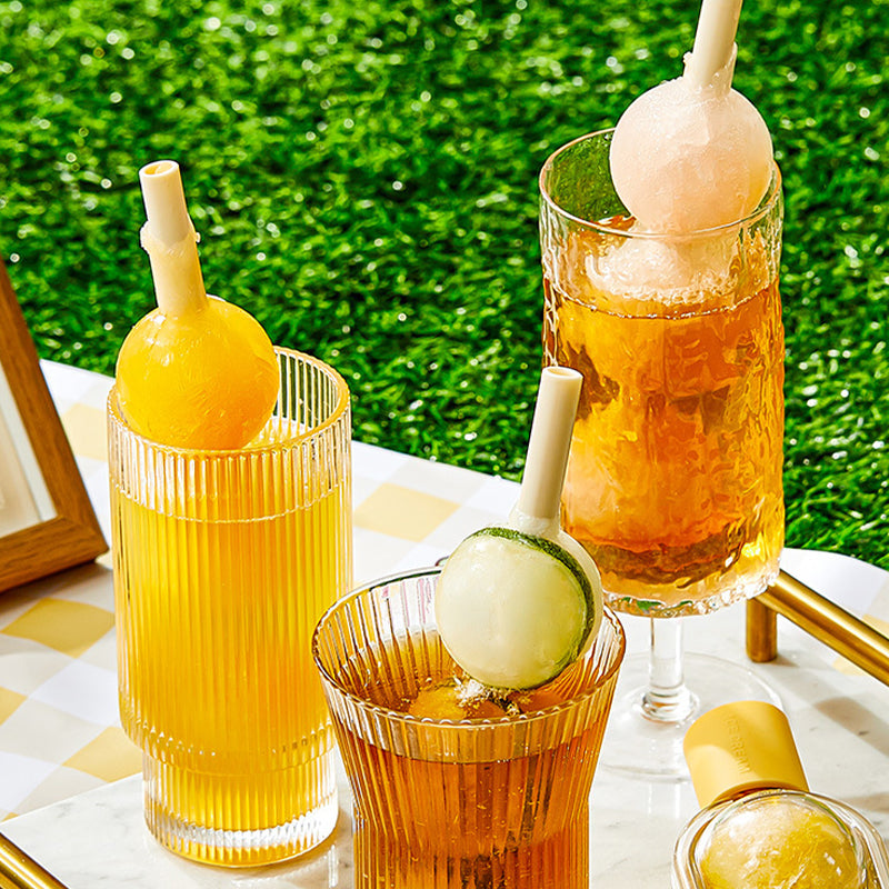 Practical 2-in-1 Popsicle Molds with Straws