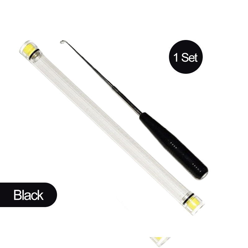 Fishing Metal Hook Remover with Clear Storage Tube