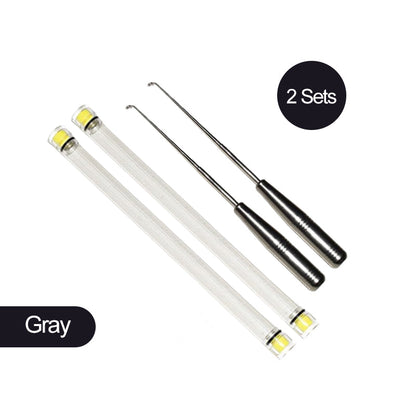 Fishing Metal Hook Remover with Clear Storage Tube