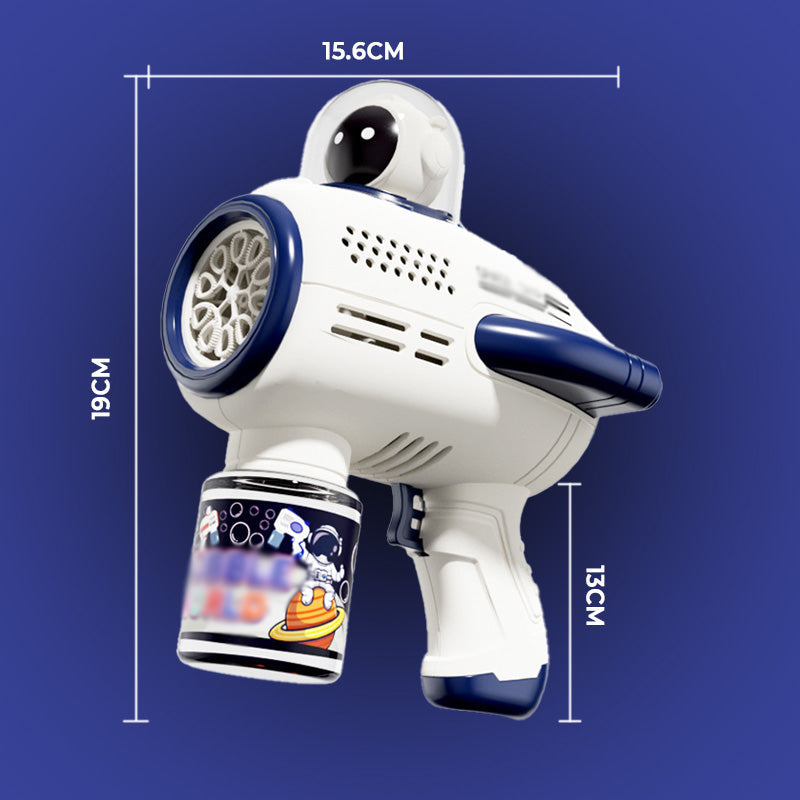 Space Cartoon Electric Handheld Bubble Toy Gun