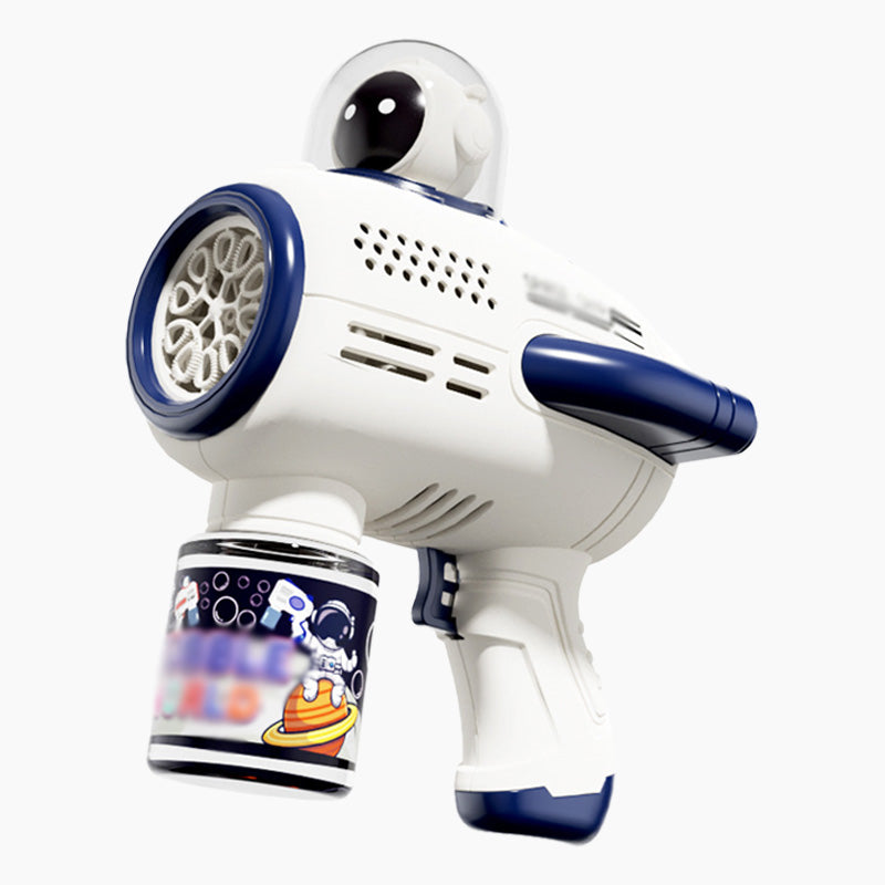 Space Cartoon Electric Handheld Bubble Toy Gun