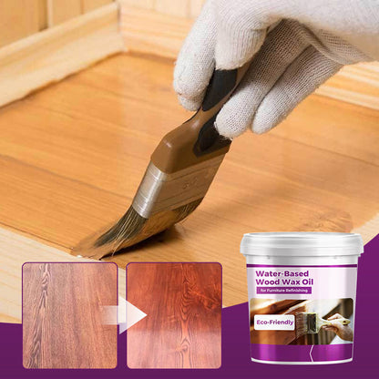 Eco-Friendly Water-Based Wood Wax Oil for Furniture Refinishing