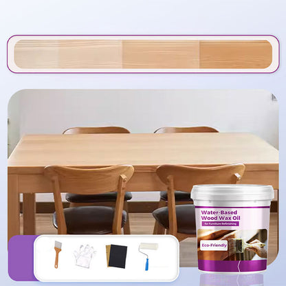 Eco-Friendly Water-Based Wood Wax Oil for Furniture Refinishing