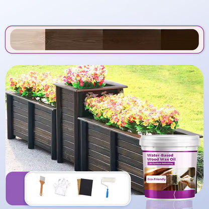 Eco-Friendly Water-Based Wood Wax Oil for Furniture Refinishing