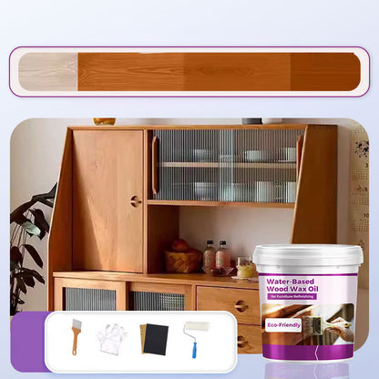 Eco-Friendly Water-Based Wood Wax Oil for Furniture Refinishing