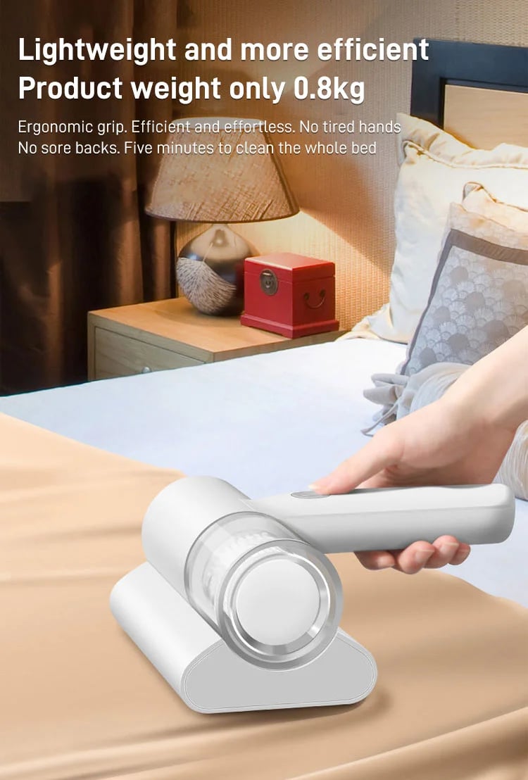 🌿 Allergy-tested: 🛏️ HF device removes mites from mattresses & carpets