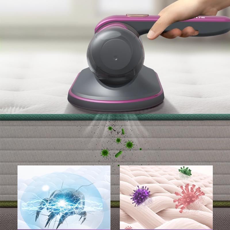 🌿 Allergy-tested: 🛏️ HF device removes mites from mattresses & carpets
