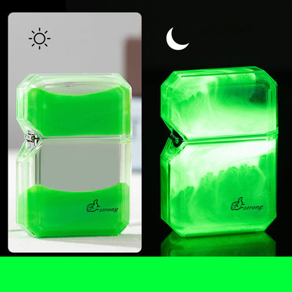 Refillable Luminous Quicksand Lighter