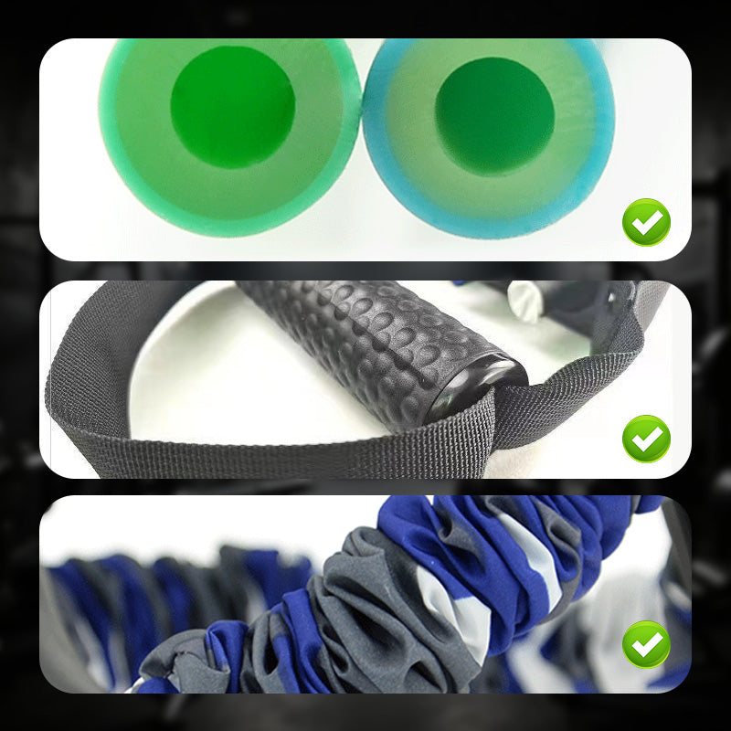 Natural Latex 3-Hole Resistance Stretcher