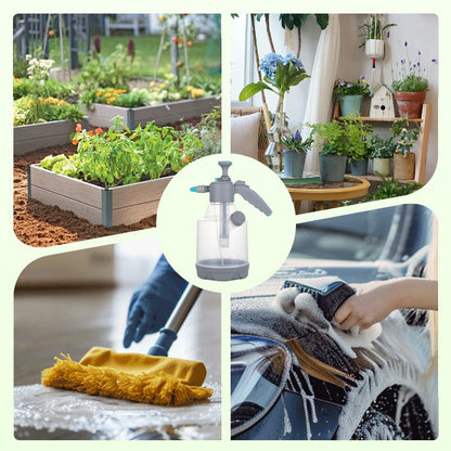 Garden Pressure Sprayer Bottle for Plants with Extension Nozzle