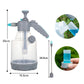Garden Pressure Sprayer Bottle for Plants with Extension Nozzle