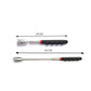 Set of 4 Pieces Strong Magnetic Retractable Pickup Tool with LED Light Mechanic Inspection Mirror