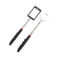 Set of 4 Pieces Strong Magnetic Retractable Pickup Tool with LED Light Mechanic Inspection Mirror