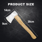 Durable Hatchet with Wood Handle