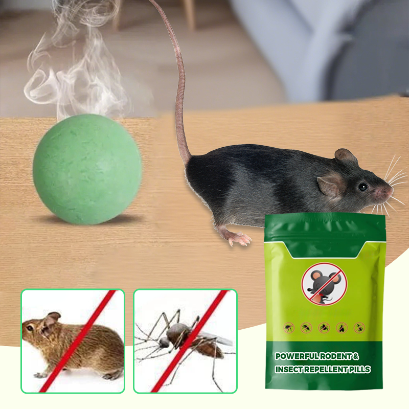 Powerful Rodent & Insect Repellent Pills