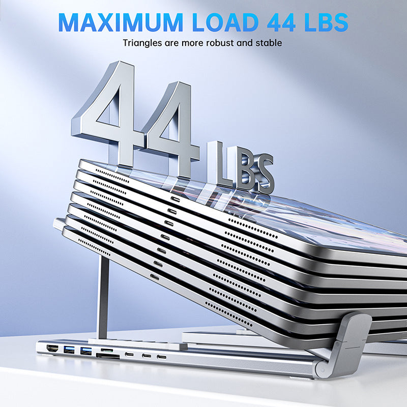 🔥Limited Time Promotion 58% OFF💥Limited-time offer-USB-C Docking Station Laptop Stand with 4K HDMI
