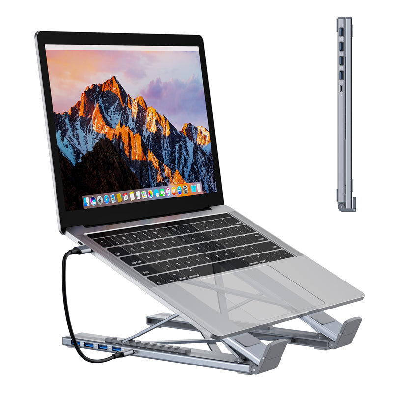 🔥Limited Time Promotion 58% OFF💥Limited-time offer-USB-C Docking Station Laptop Stand with 4K HDMI