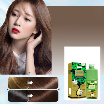 🥳💞68K+ SOLD💇‍♀️💈Long-Lasting Plant-Based Bubble Mousse Hair Dye Shampoo, Gentle At-Home Gray Hair Coverage🛡️👍