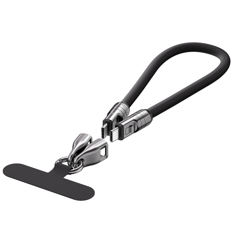 💥2 IN 1 Cell Phone Lanyard Fast Charging Data Cable