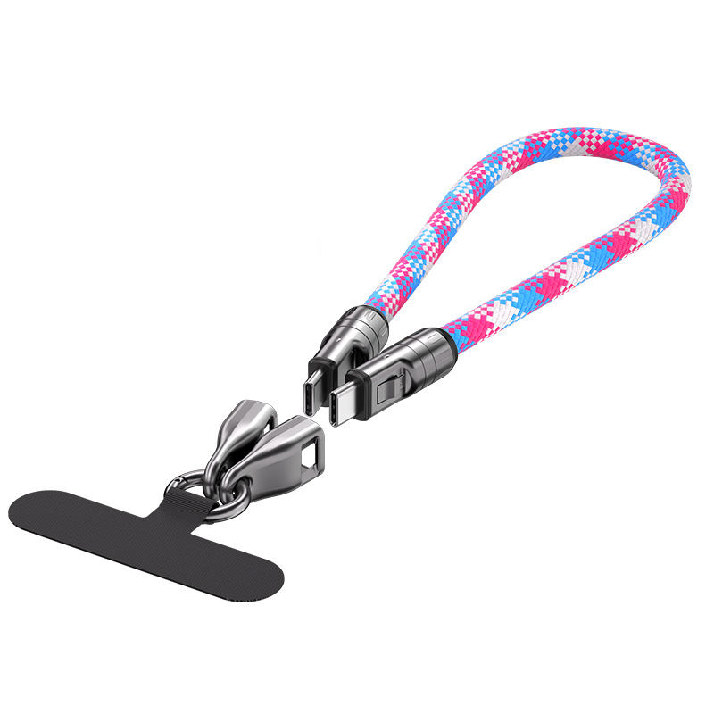 💥2 IN 1 Cell Phone Lanyard Fast Charging Data Cable