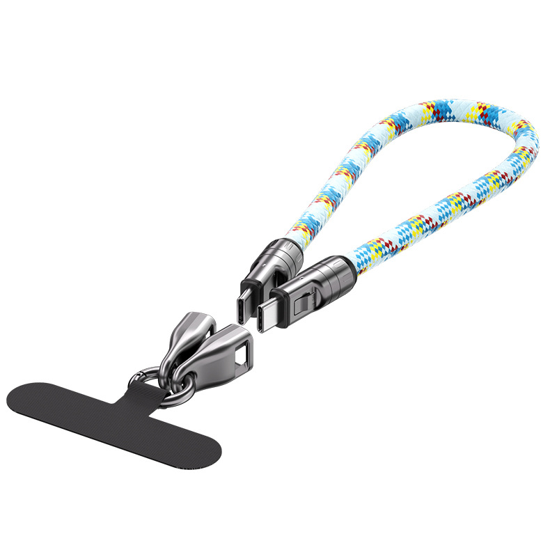 💥2 IN 1 Cell Phone Lanyard Fast Charging Data Cable