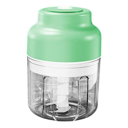 Electric Mini Garlic Chopper Set