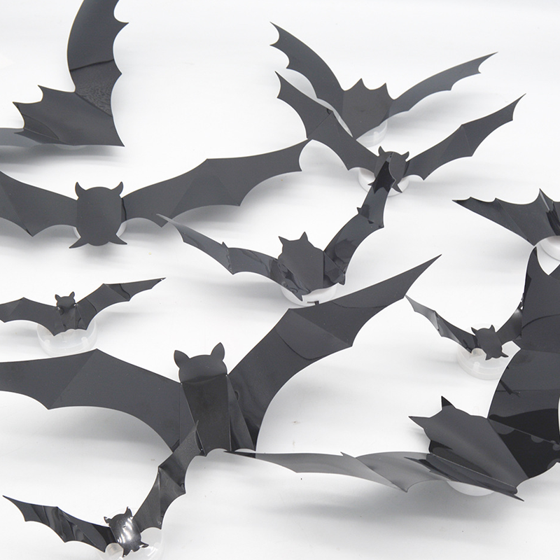 🦇Spooky 3D Bat LED Wall Light, Halloween Indoor Outdoor Wall Decoration Light👻