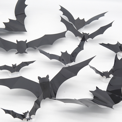 🦇Spooky 3D Bat LED Wall Light, Halloween Indoor Outdoor Wall Decoration Light👻