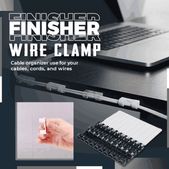 🔌 Cable Organizer Clips – Tidy & Tangle-Free